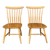 Pair of Åkerblom Sweden chairs by Gunnar Eklöf 1950