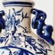 Vase Citrouille Chinois en Porcelaine Bleue et Blanche fin 19ème