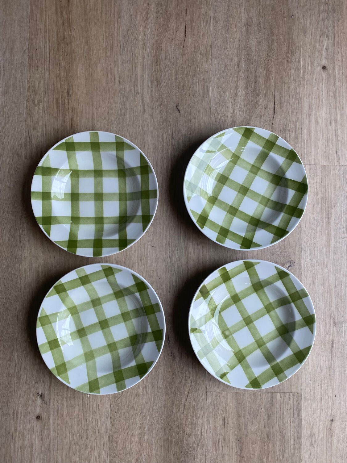 Checkered plates