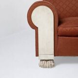 50s work, neo-baroque sofa