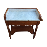 Dressing table time Louis Philippe cherry and marble 1880