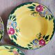 Sarreguemines set of two plates Florence and a Palermo