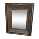 Miroir début 20ème en tôle emboutie