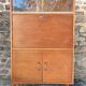 Vintage oak secretary – Scandinavian design – 1950s/60s