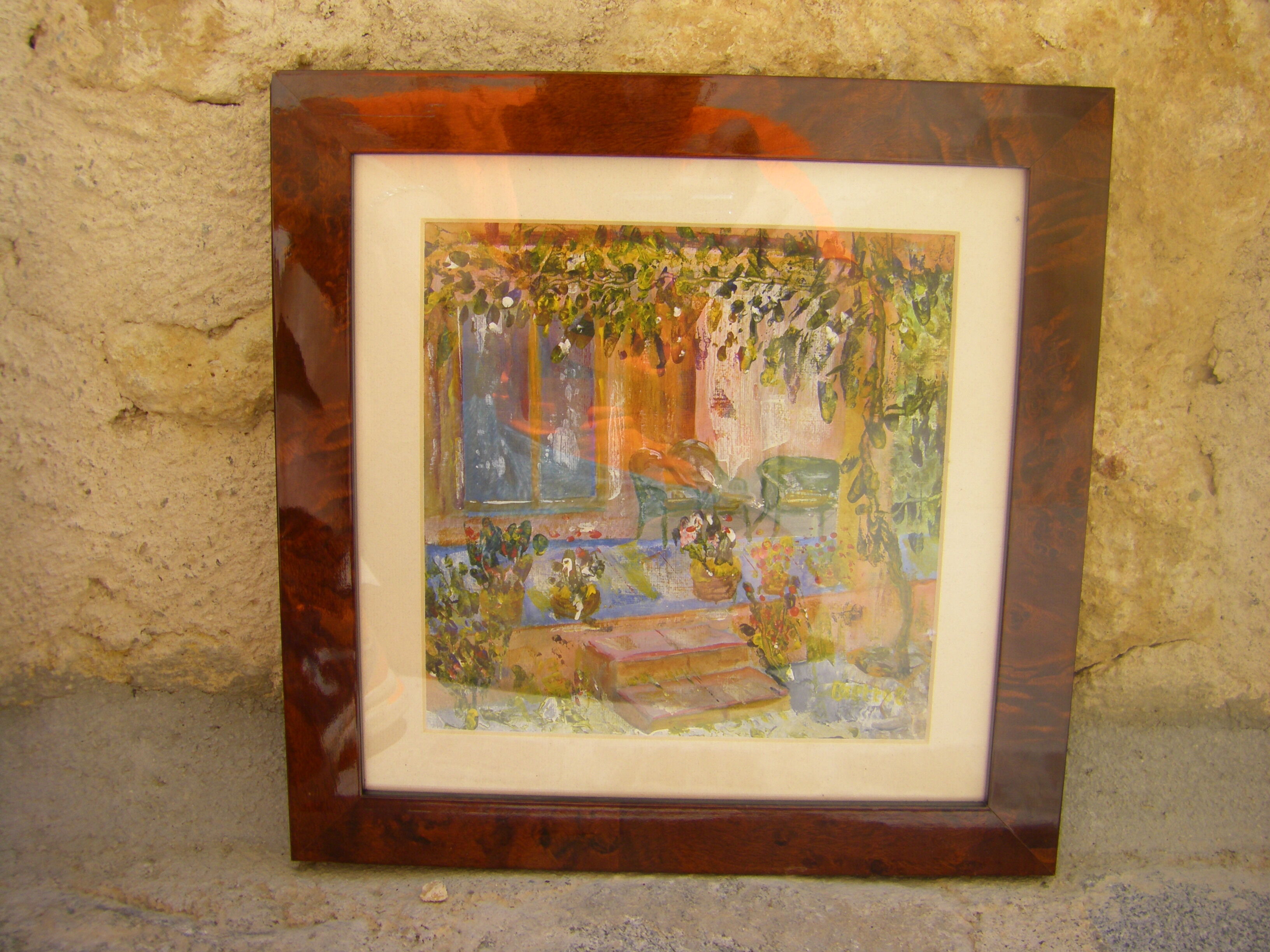 Painting "flower garden"