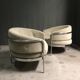 Pair of hans ell sz18 lounge chair for 't spectrum. netherlands, 1970's.