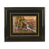 Framed metal paint by P. Bonnet