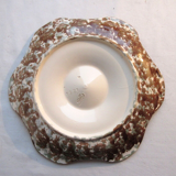 Oyster plate signed Terre de Fer Longchamp.