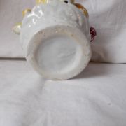 Coupe de fruits trompe l'œil en faïence