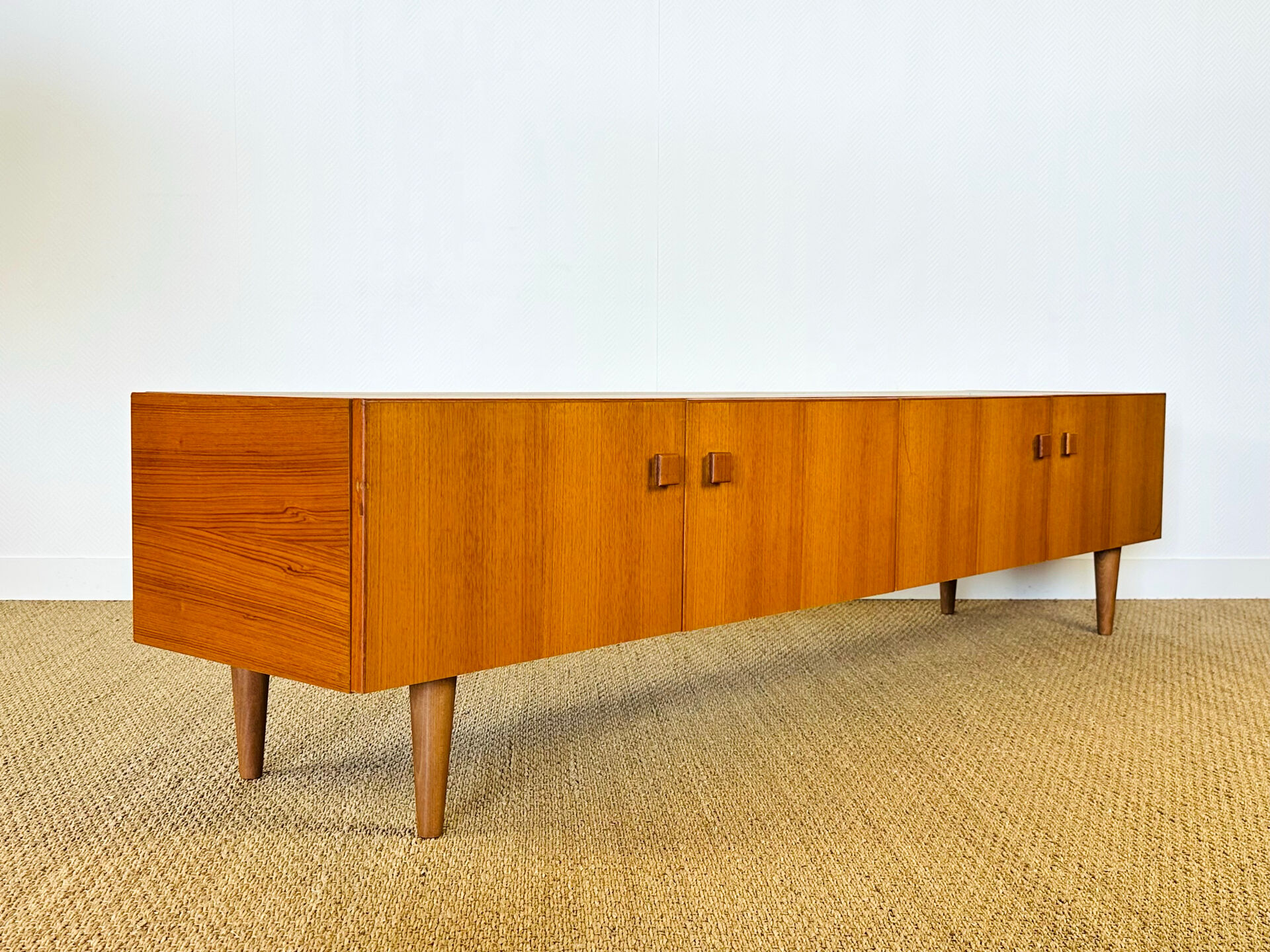 Enfilade scandinave en teck 1960