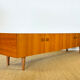Enfilade scandinave en teck 1960