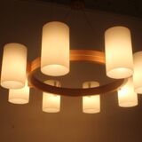 Large Mid-Century Uno & Östen Kristiansson chandelier, by Luxus1960.