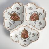 French Porcelain Divided Presentation Dish by House Of Toussi Court