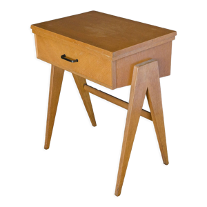 Bureau pieds compas 1960