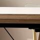 Extensible table Mood T1202 — Mobitec — White Fenix & walnut