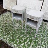 Pair of gray bedside tables