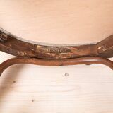 Set of 2 Thonet Armchairs, Model B246, 1930s, Restored & Reupholstered
