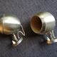 2 appliques lamps spot balls eye ball aluminum Aluminor