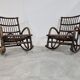 Pair of vintage bentwood rocking chairs, 1960s