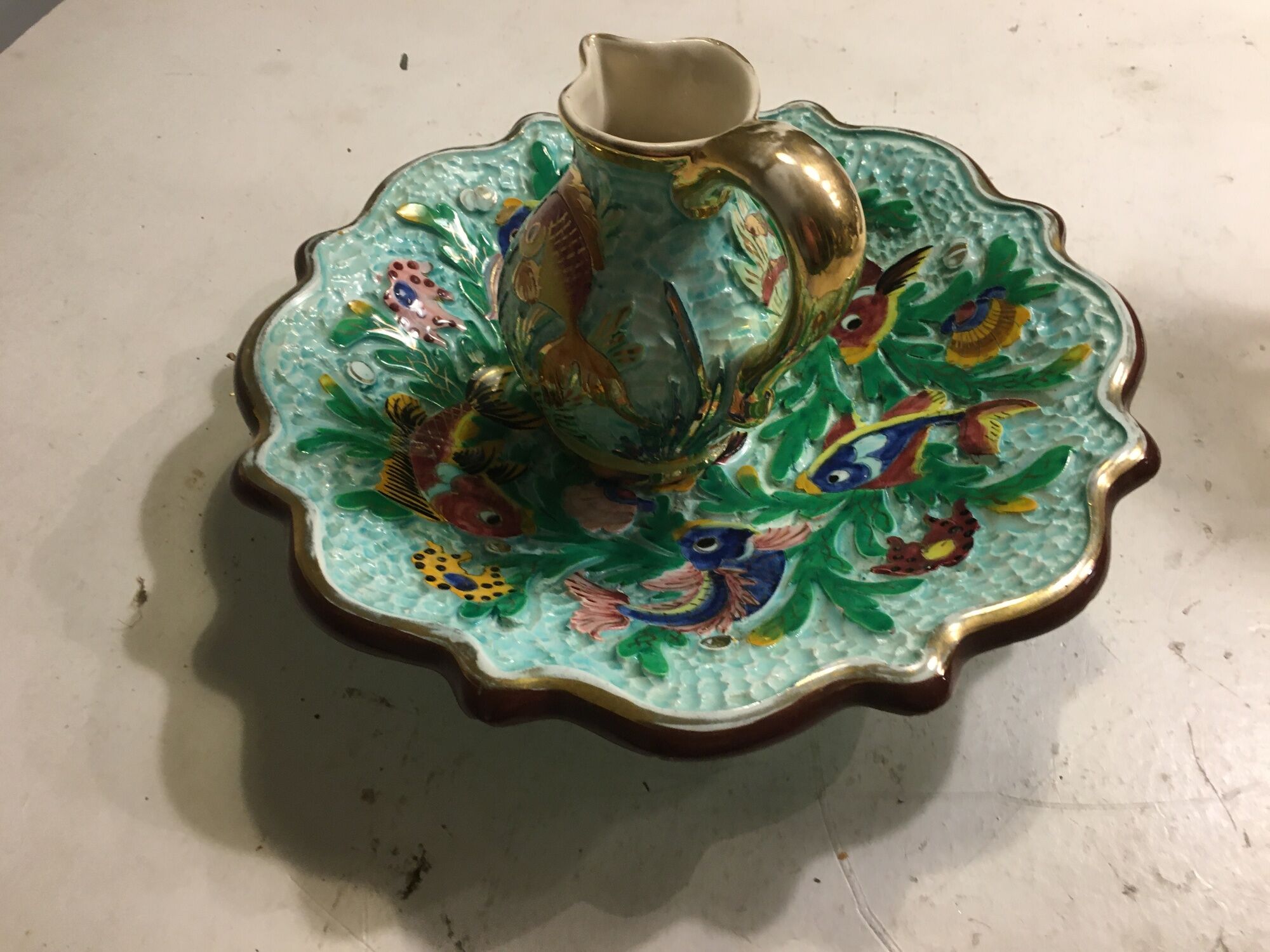 faience vallauris lot of ceramics Lamarche cerart and cerdazur