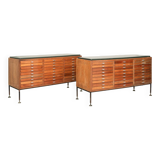 Industrial cabinet with drawers / haberdashery counters, 1960s