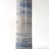 Roll in 1970 vintage stoneware vase