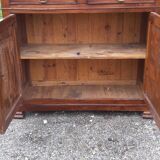 Walnut showcase buffet 19th