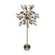 Floor lamp in gold metal of the 1960s