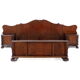 Hand carved Burr Walnut Bedroom Set with big Lion claw / paw feet, 19th century