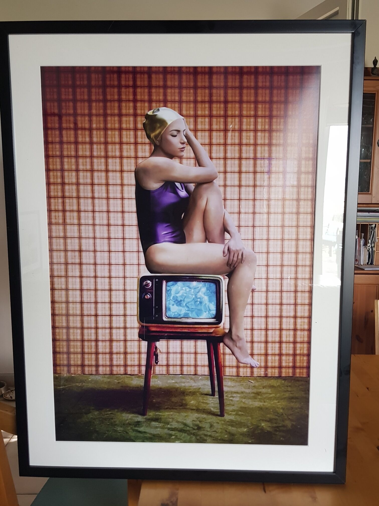 Framed screen printing