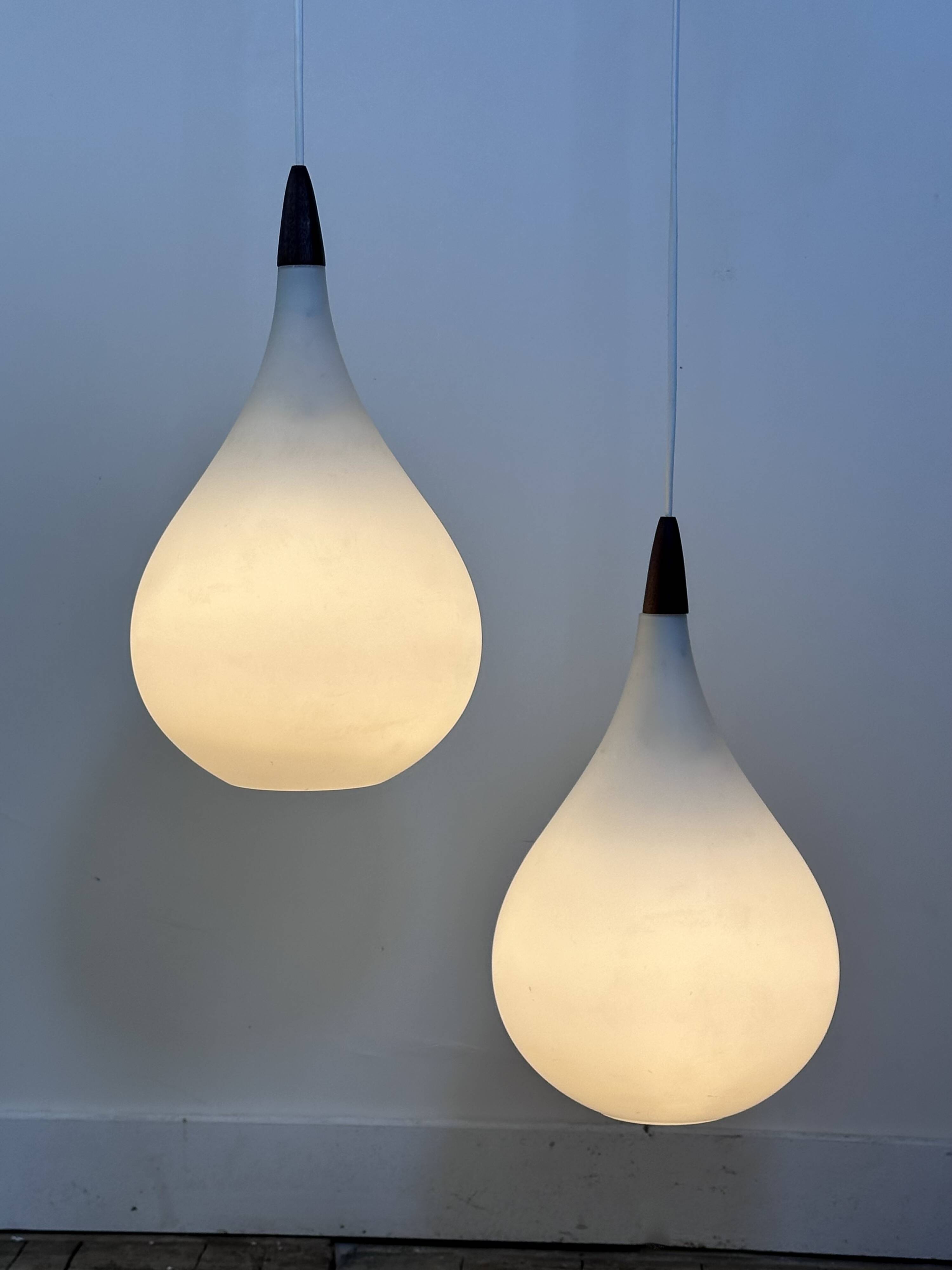 Lustre scandinave Kristiansson pour Luxus Suède 1960