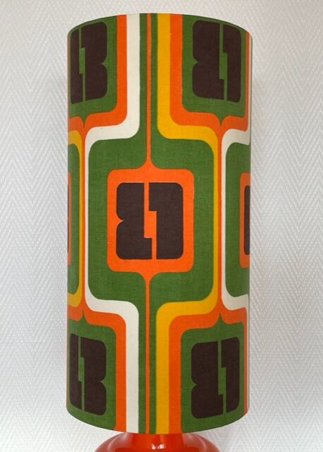 Lampshade Robin H40 D20 fabric 1970