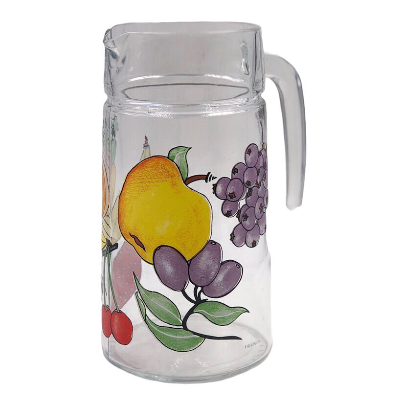 Vintage fruit juice pitcher
