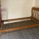 Bed (bed frame and box spring)