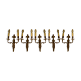 Set of 5 wall sconces