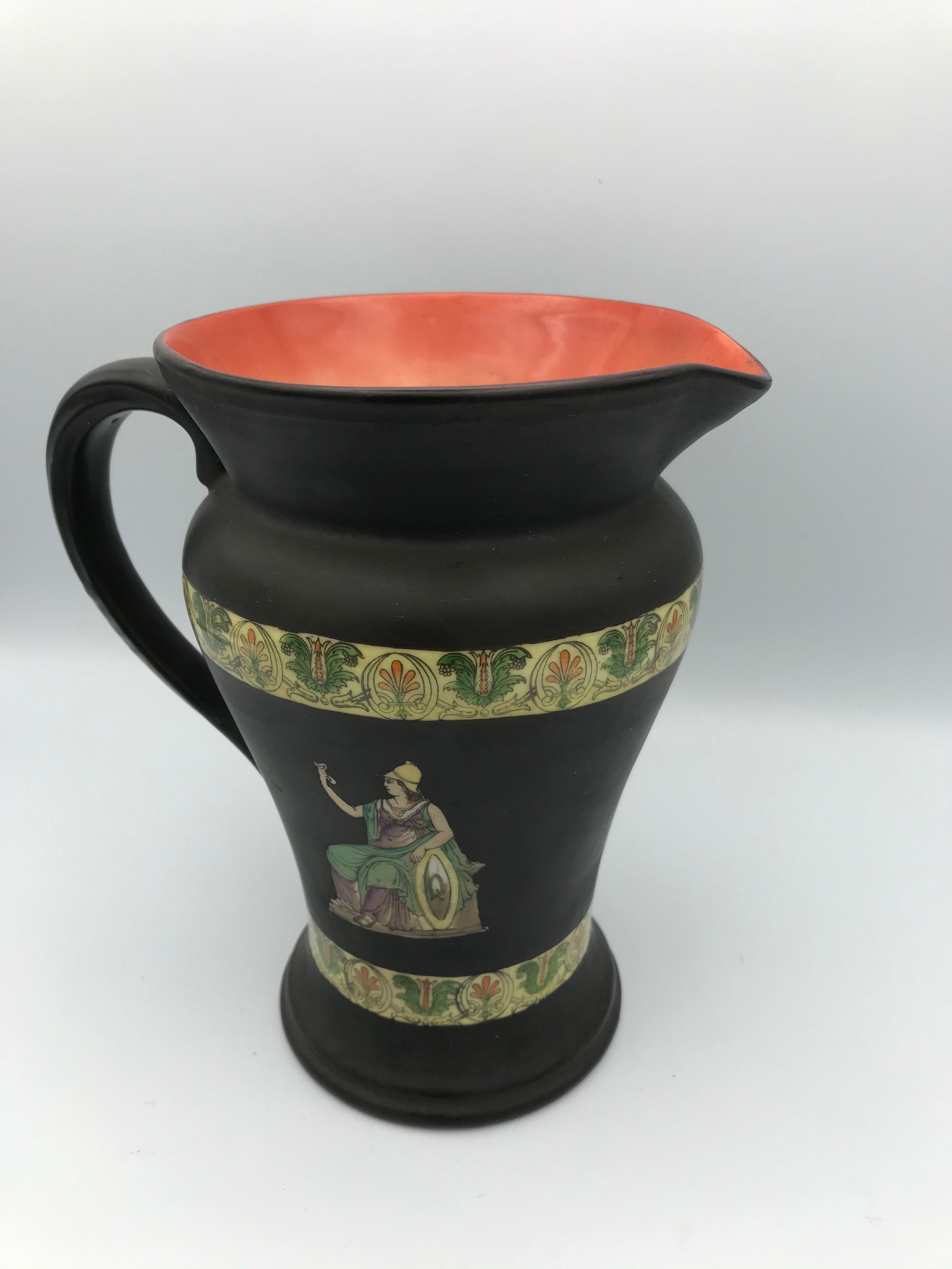 Pichet decor rome in porcelaine by royal bayreuth , bavaria