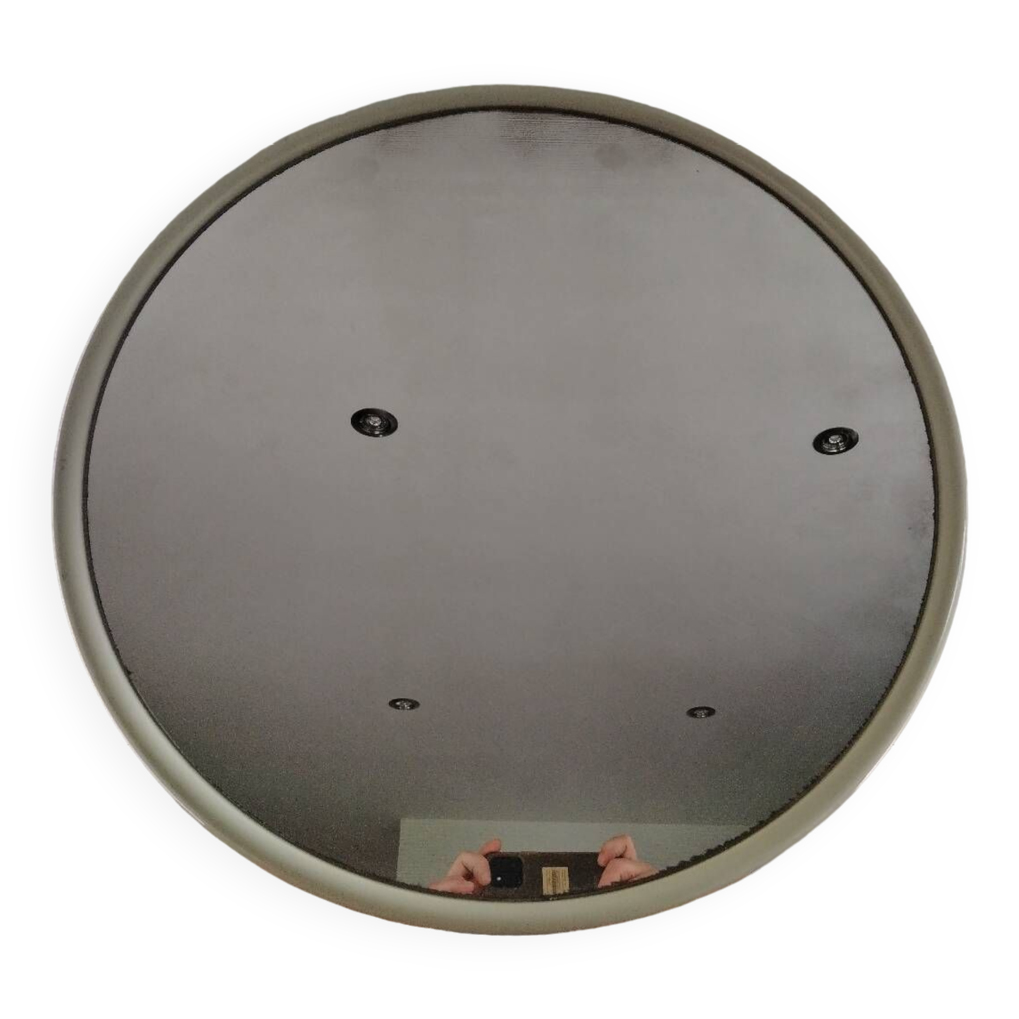 Round fiberglass mirror from the 70s