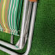 Chaise pliante de camping vintage année 70