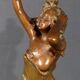 Regulate Lamp, Art Nouveau style, signed C.Rosa – Mid 20th century