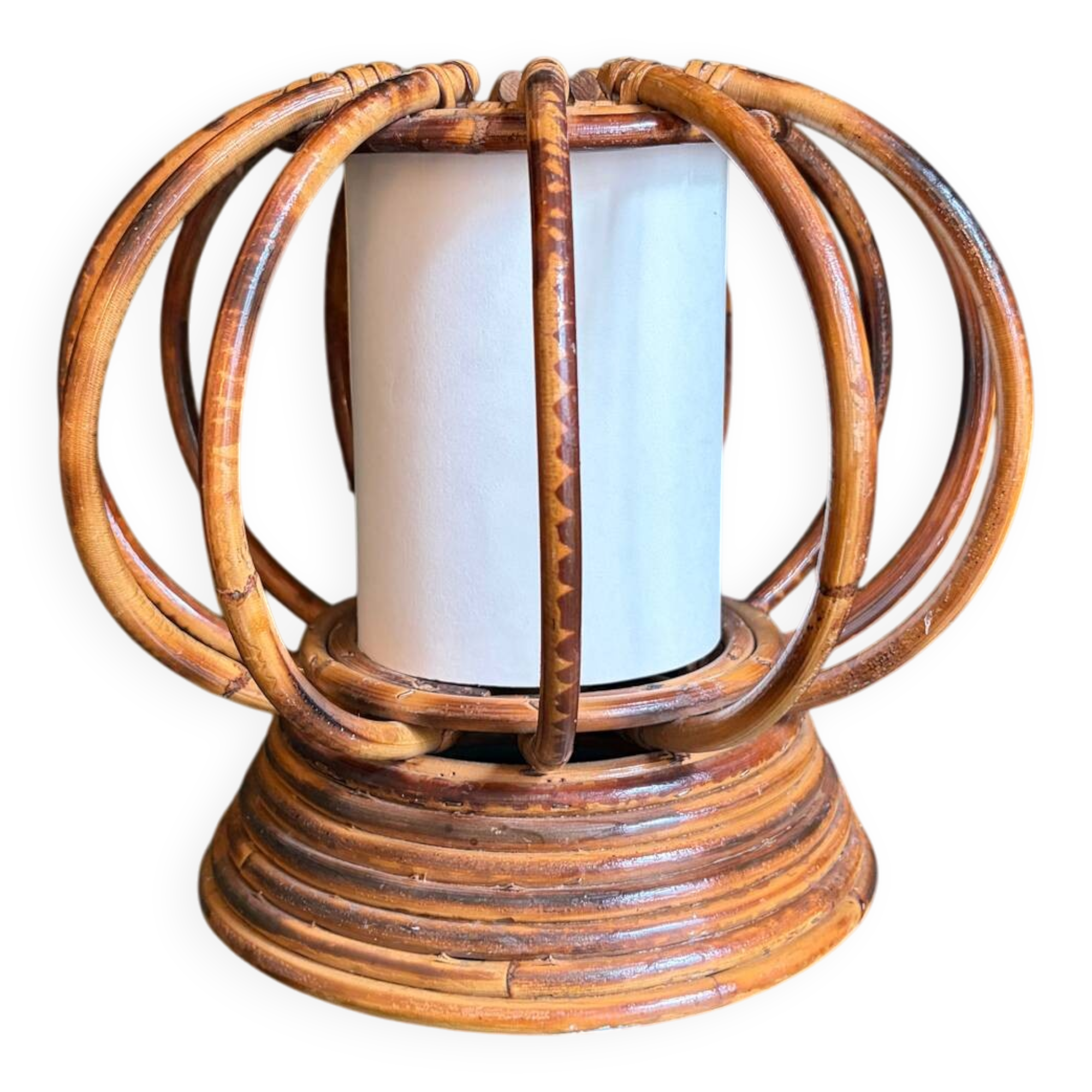 Louis Sognot, bamboo lamp