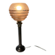 Lampe de chevet laiton et opaline
