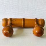 Patère murale en bois