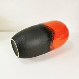 Large Scheurich ceramic vase, Fat Lava, Germany 1960s