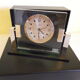 Quartz reclining clock, Swiss movement, WMC brand in its original cabinet