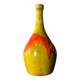 Vintage vase, glazed enameled terracotta vase, decorative vase, decoration