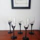 Set of 5 Luminarc Anaïs champagne flutes
