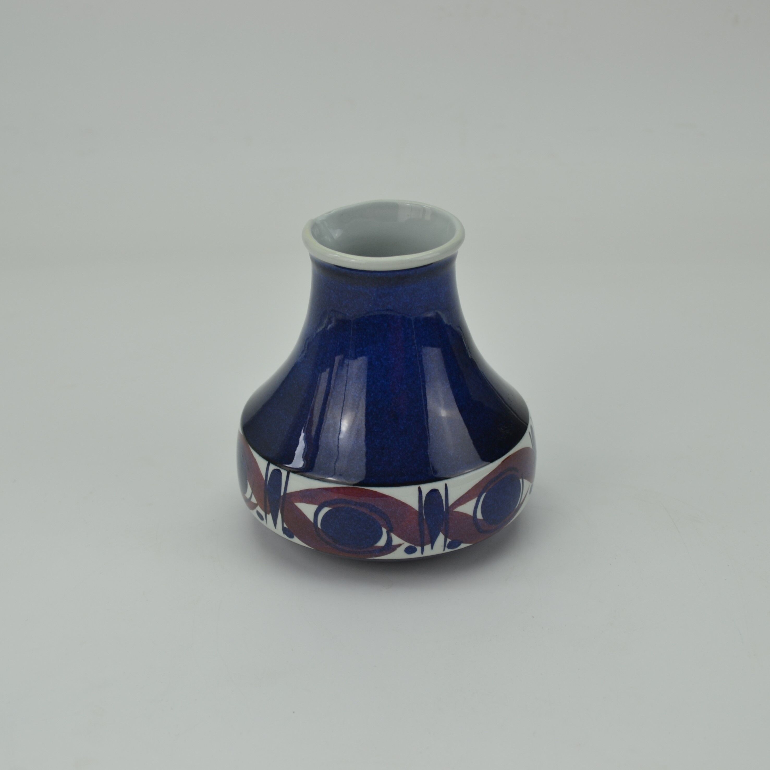 Tenera series earthenware vase by Inge-Lise Koefoed for Royal Copenhagen