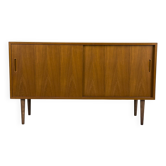Buffet danois en teck, conçu par Carlo Jensen pour Hundevad & Co., années 1960