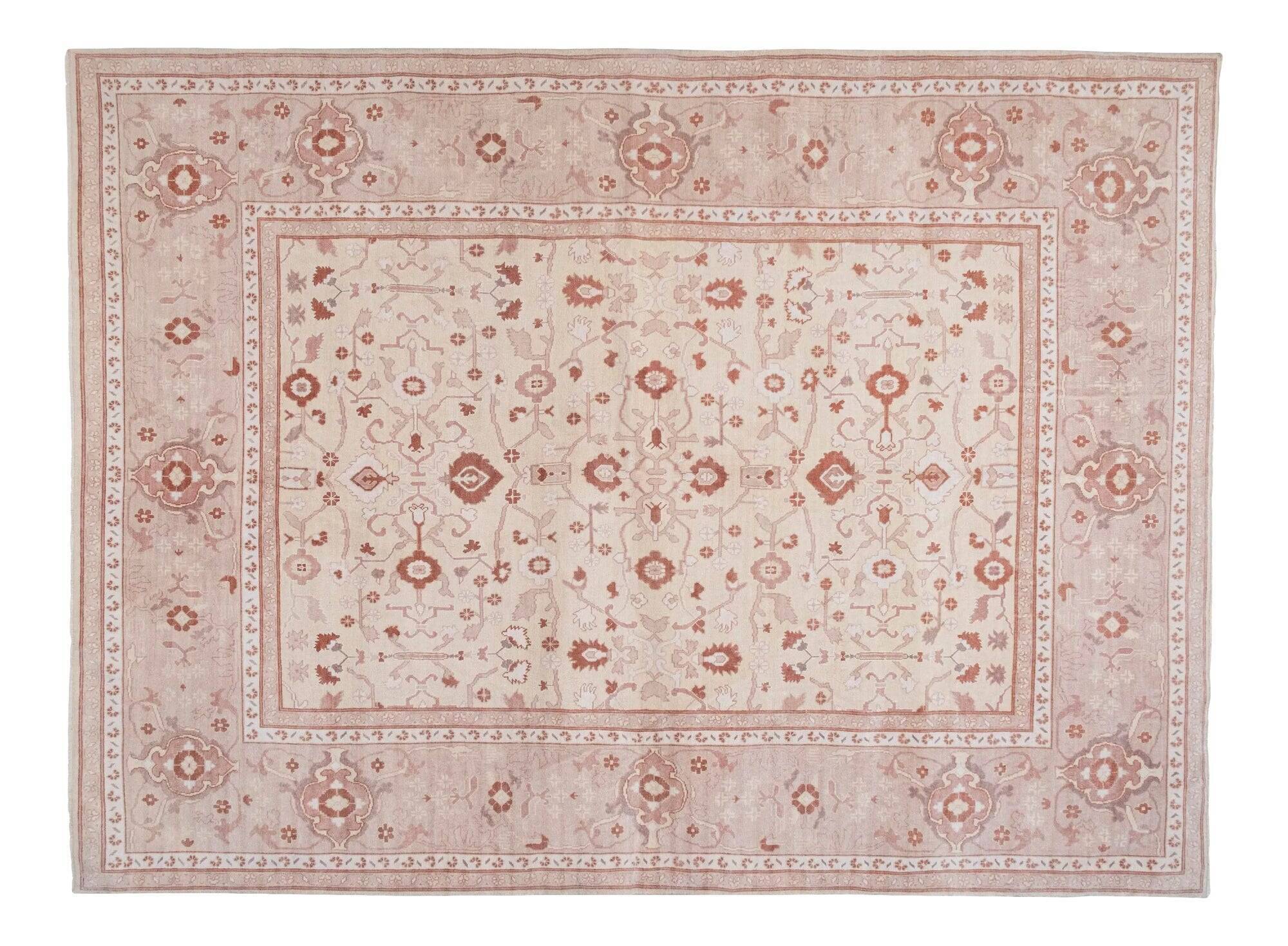 Vintage handmade Turkish rug 245x335 cm