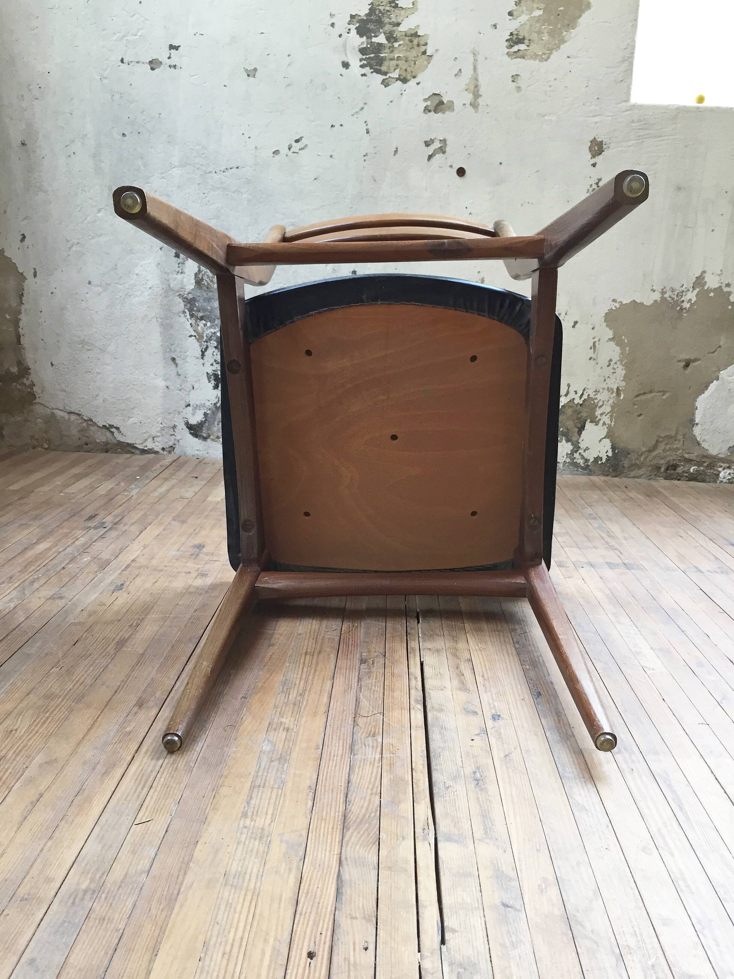 Série 6 chaises scandinaves